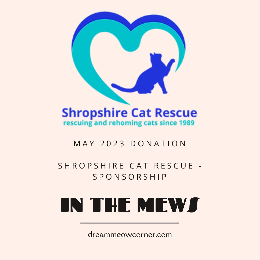 May Donation 2023 - Shropshire Cat Rescue, Sponsor A Cat - TITCH