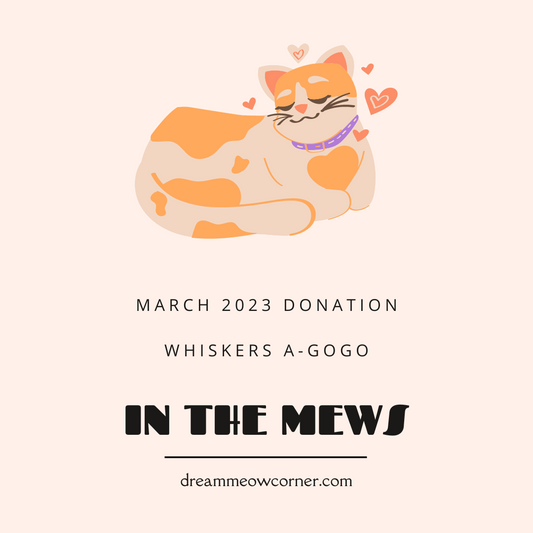 March 2023 Donation - Whiskers A-GoGo