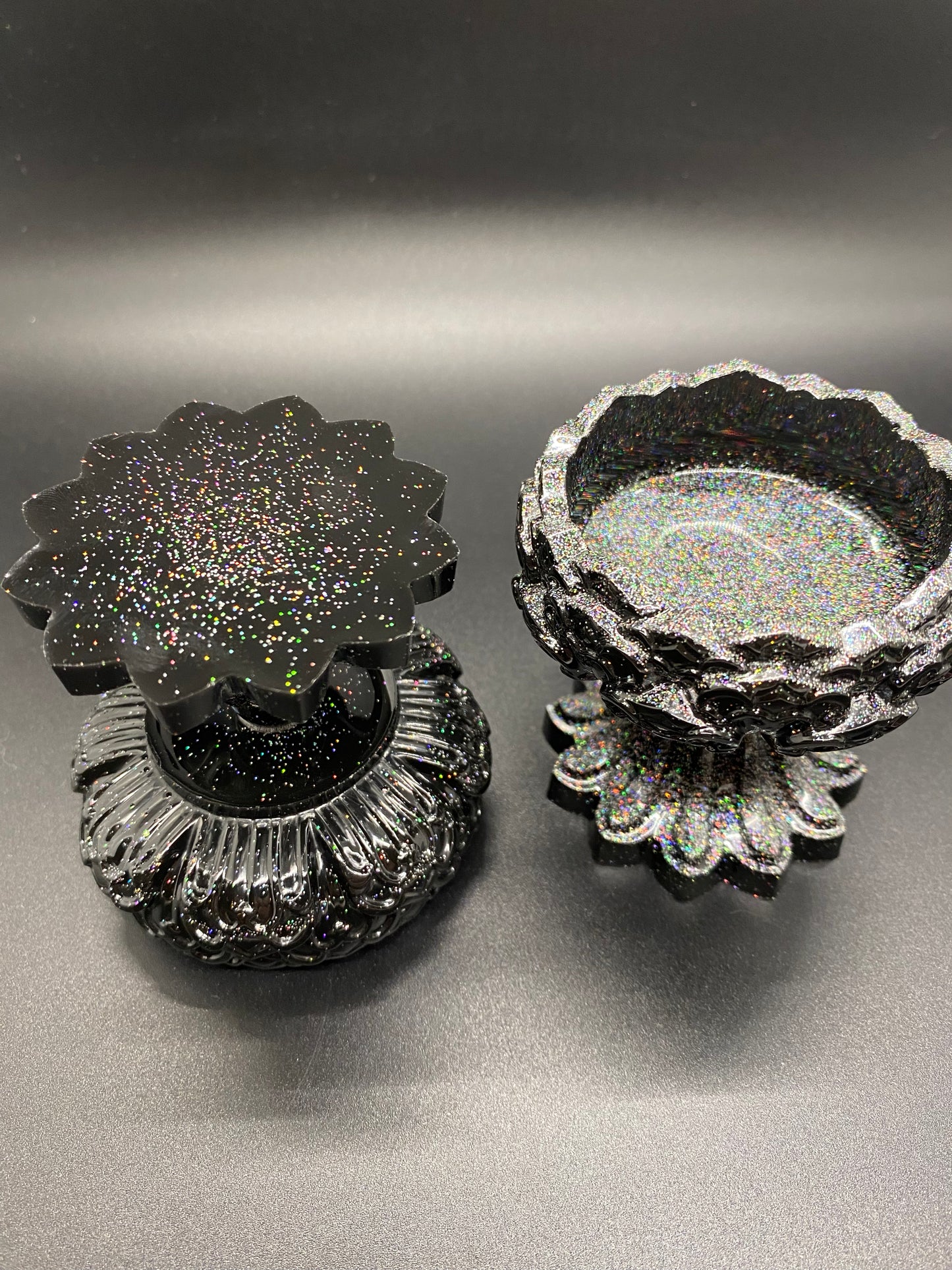 Hologram Tea Light Holders - Set of 2