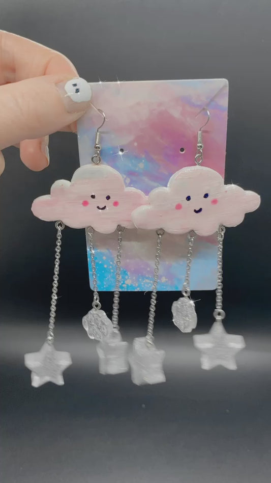 Kawaii Cloud Dangles