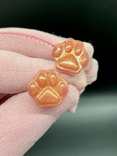 Mini Cat Paw Earrings