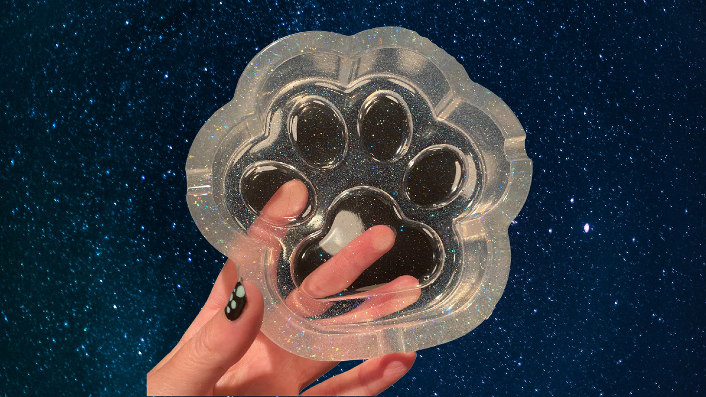 Cat Paw Resin Tray