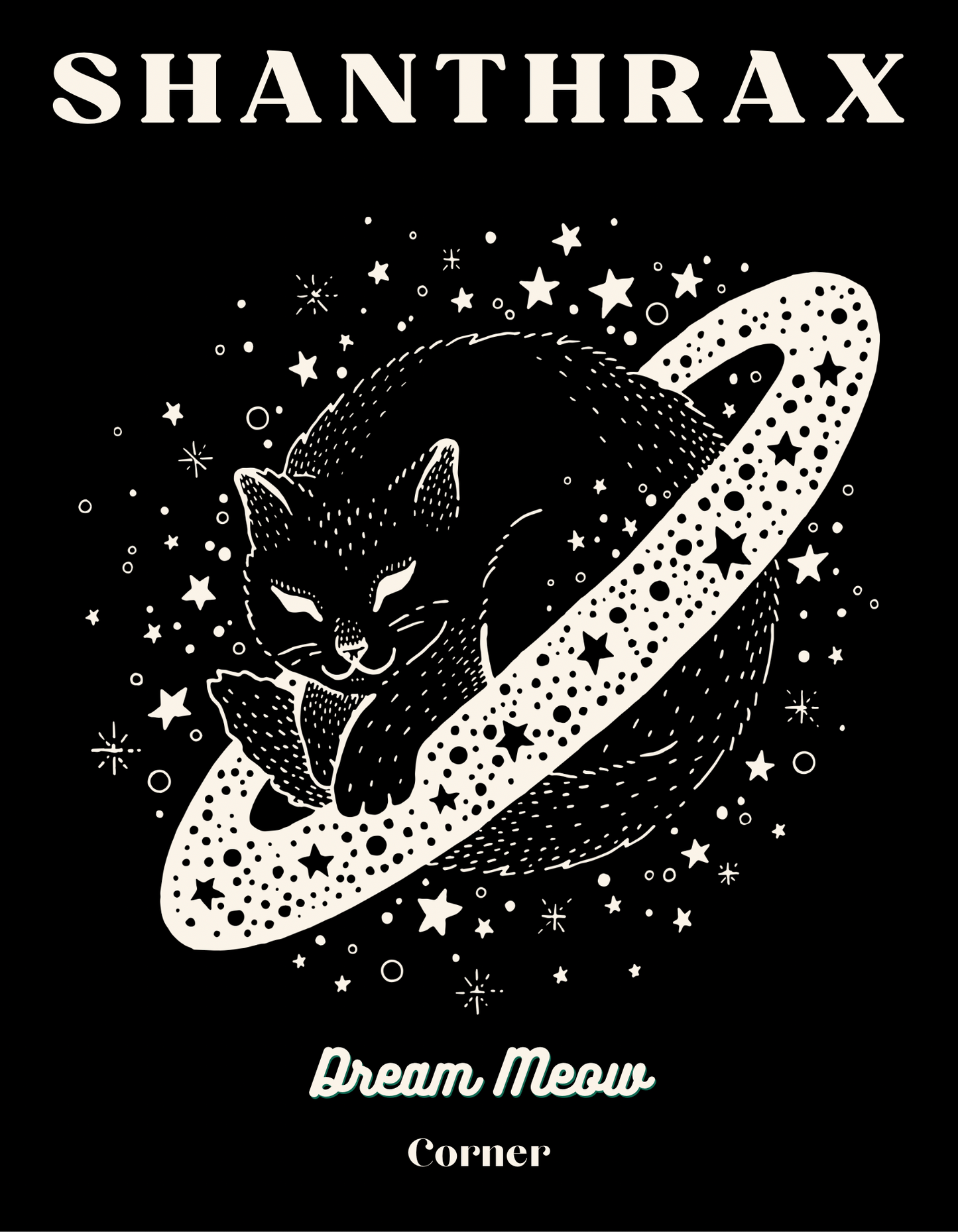 SHANTHRAX Dream Meow Corner T-Shirt - Limited Edition