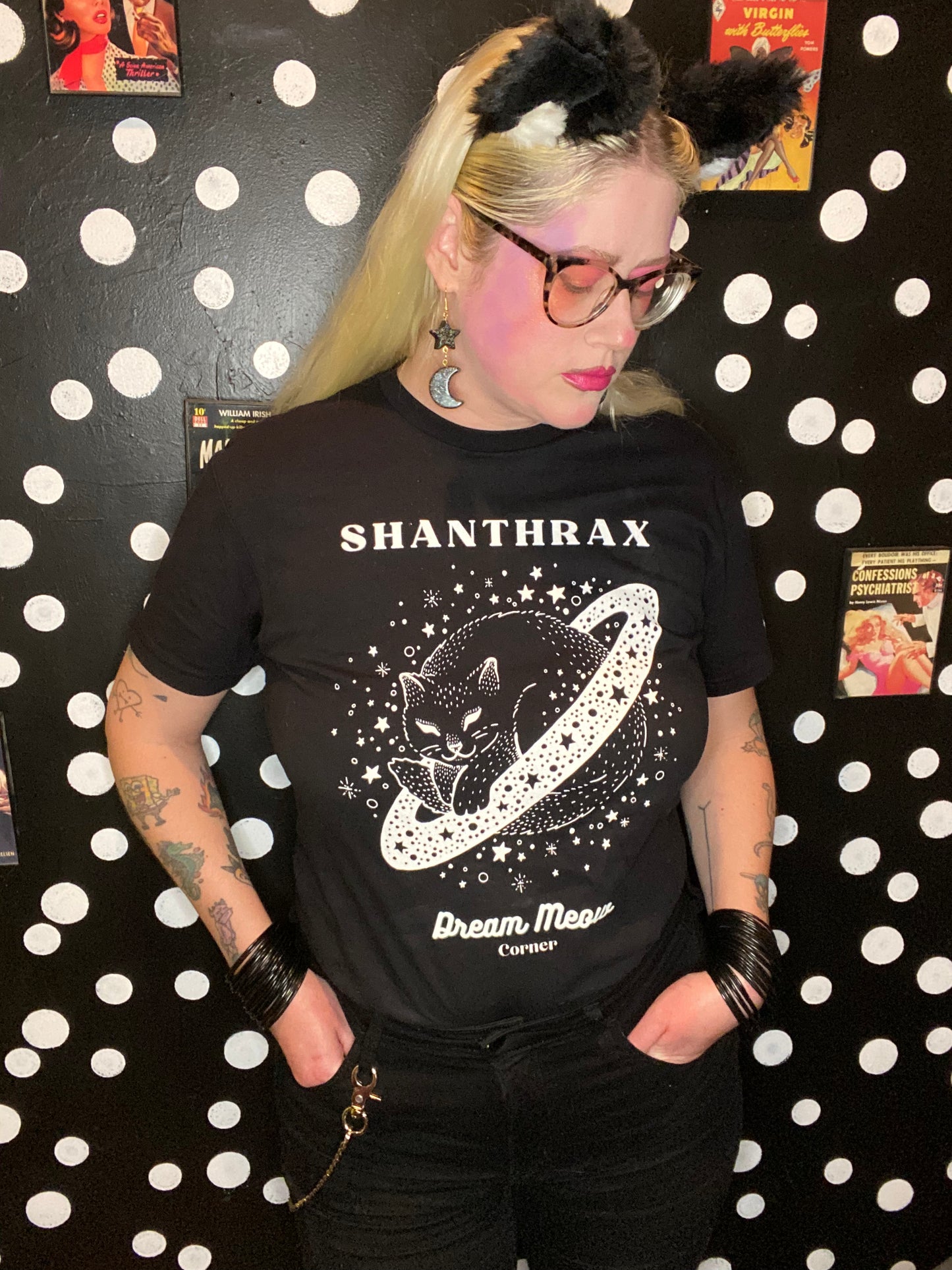 SHANTHRAX Dream Meow Corner T-Shirt - Limited Edition